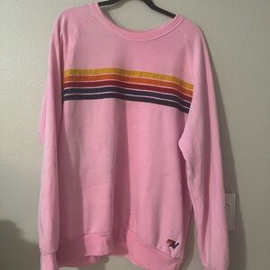 Aviator Nation Pink Sweatshirt